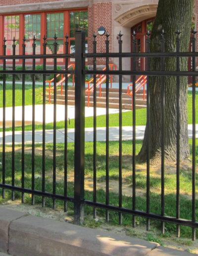 Genesis Triad Finials metal fencing