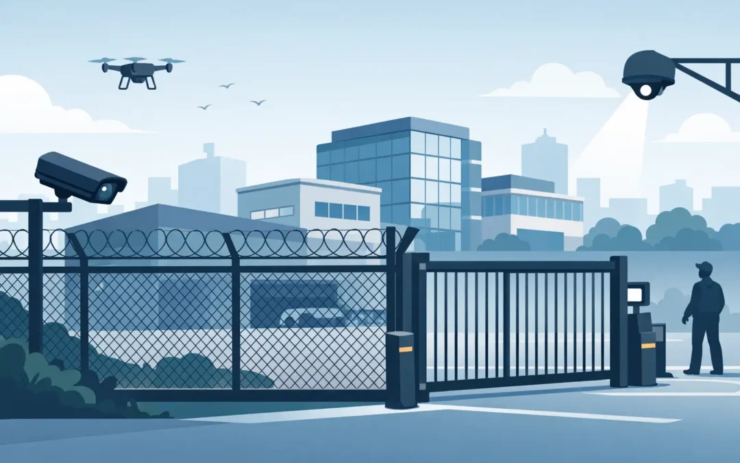 Commercial Property Perimeter Fencing That Works