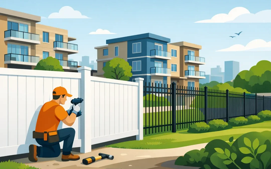 Fence Installation for Apartment Complexes That Lasts