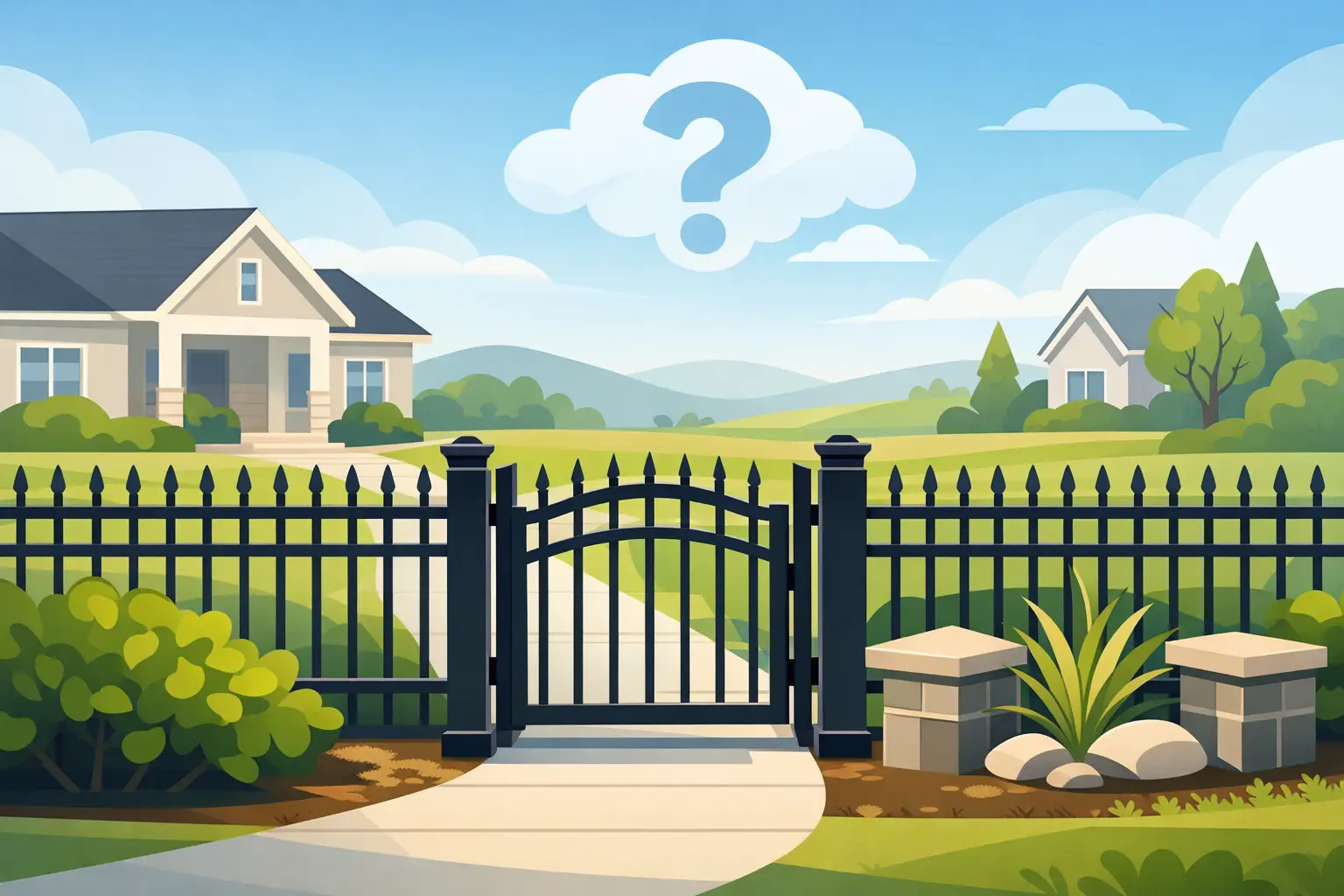 bftb21_03 Is an Aluminum Fence for Front Yard Right?