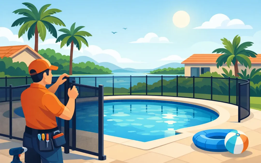Pool Safety Fence Installation in Florida