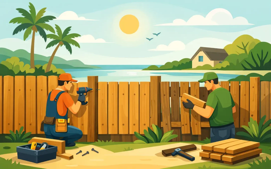 Wood Fence Installation and Repair in Florida