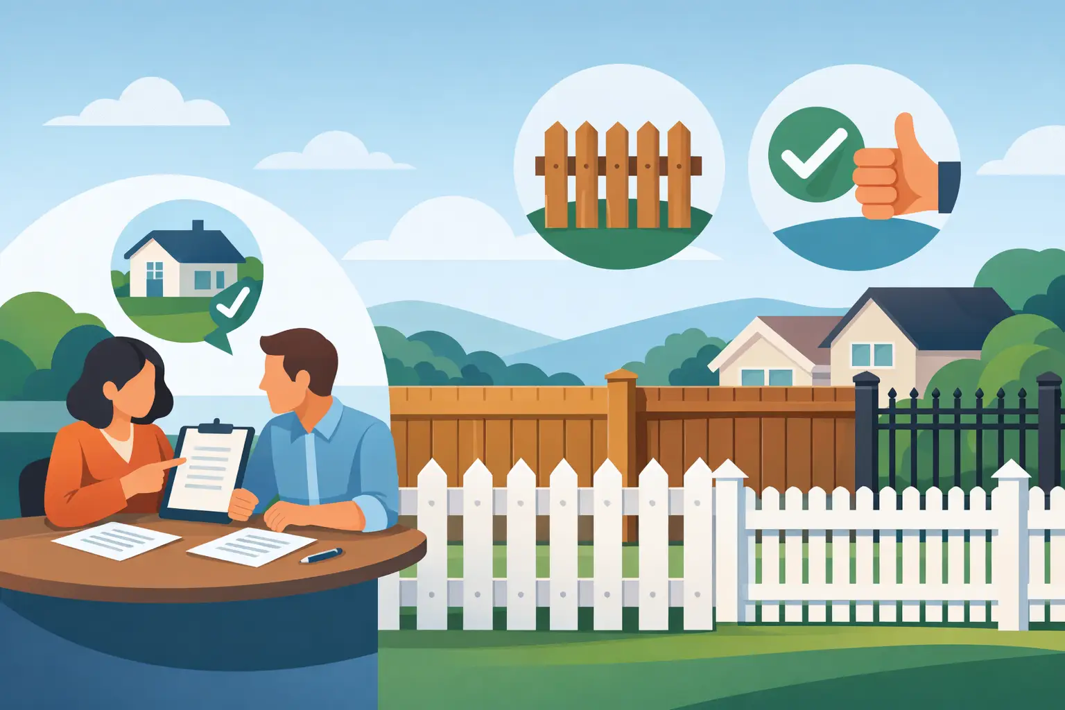 HOA Fence Approval Examples That Get a Yes