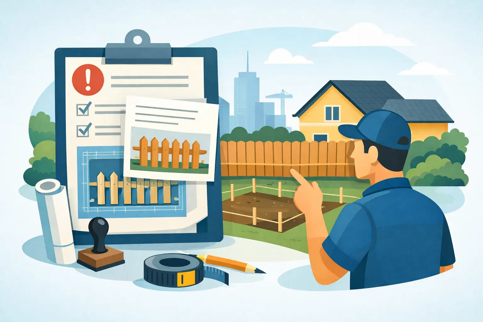 How to Avoid Permit Delays for Your Fence