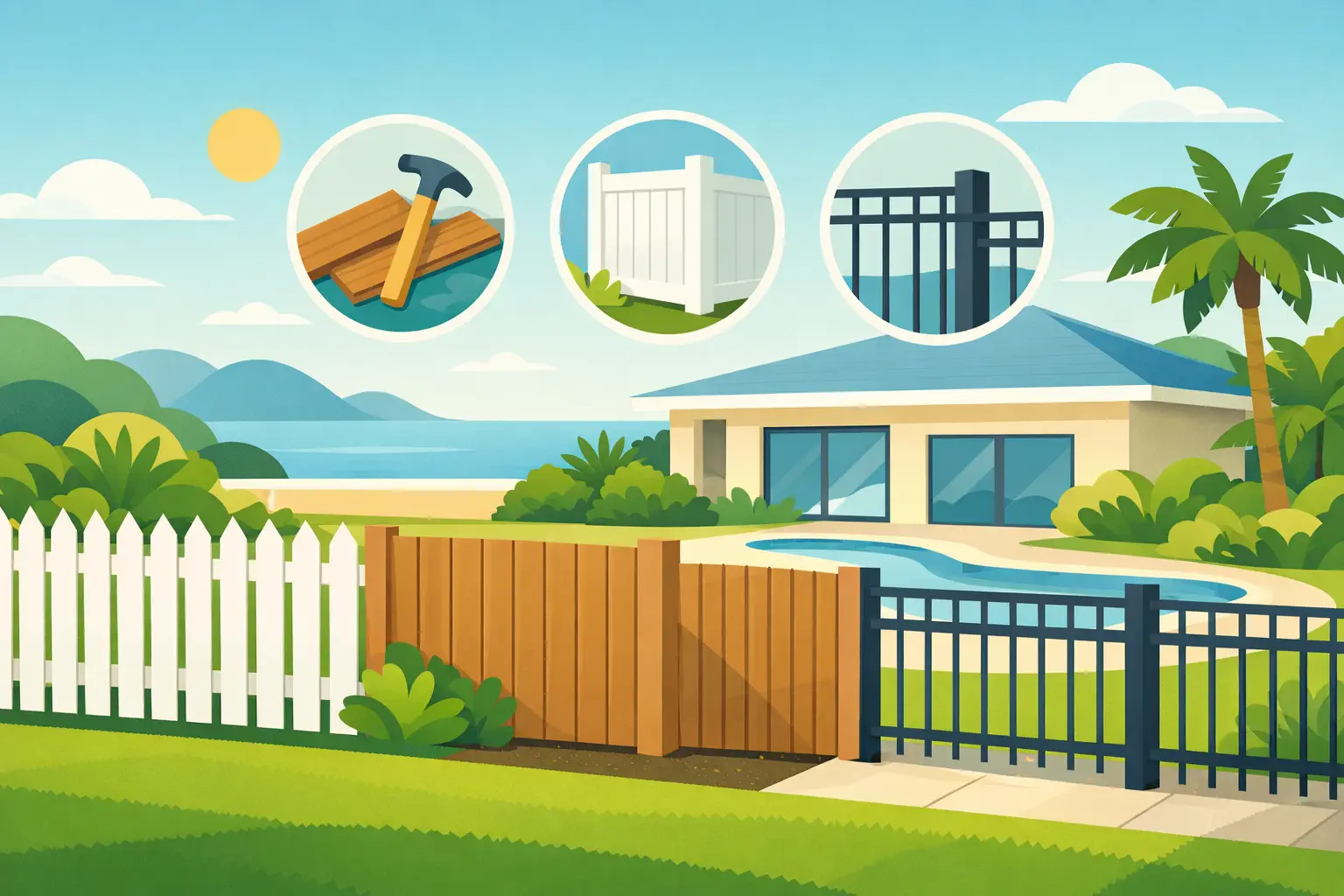 How to Choose Fence Materials for Florida Homes