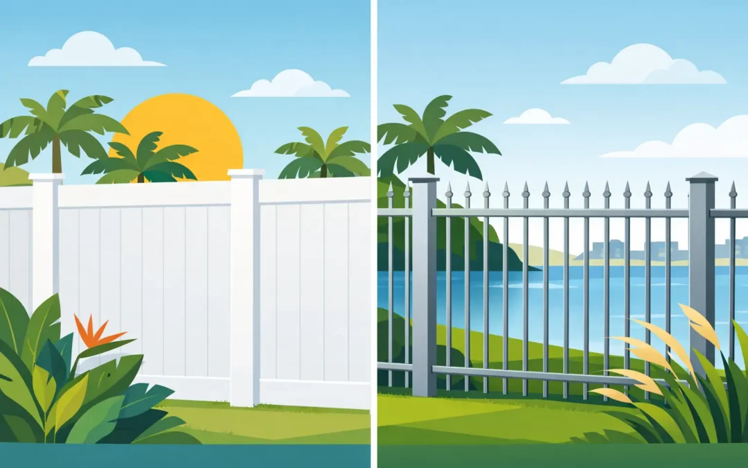 Vinyl or Aluminum for Your Florida Fence?