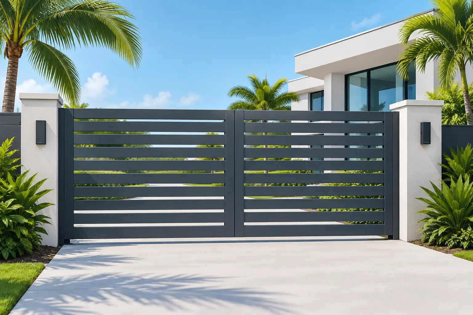 Aluminum Gates for Florida Homes and Businesses