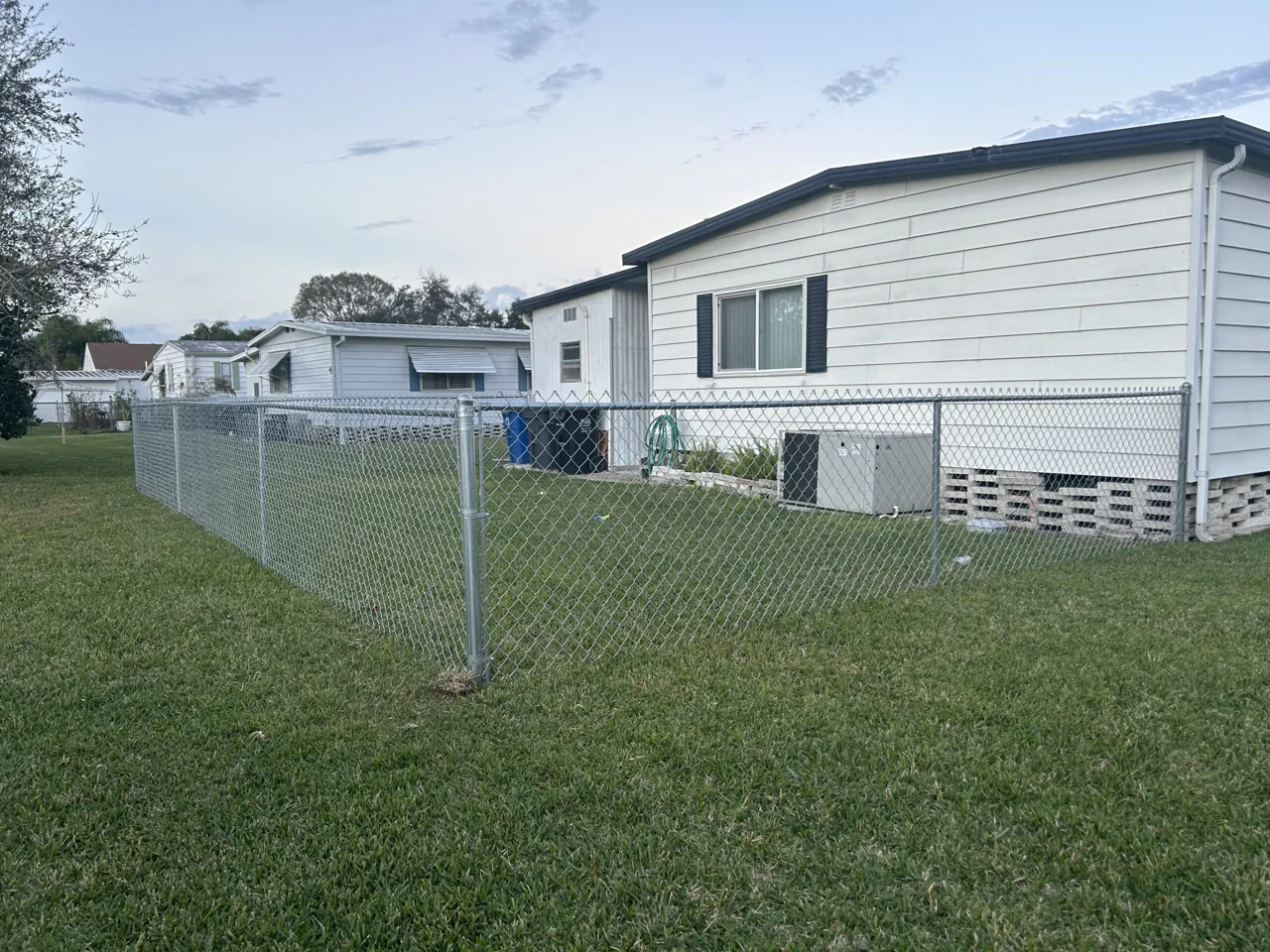 Galvanized Chain-link fence