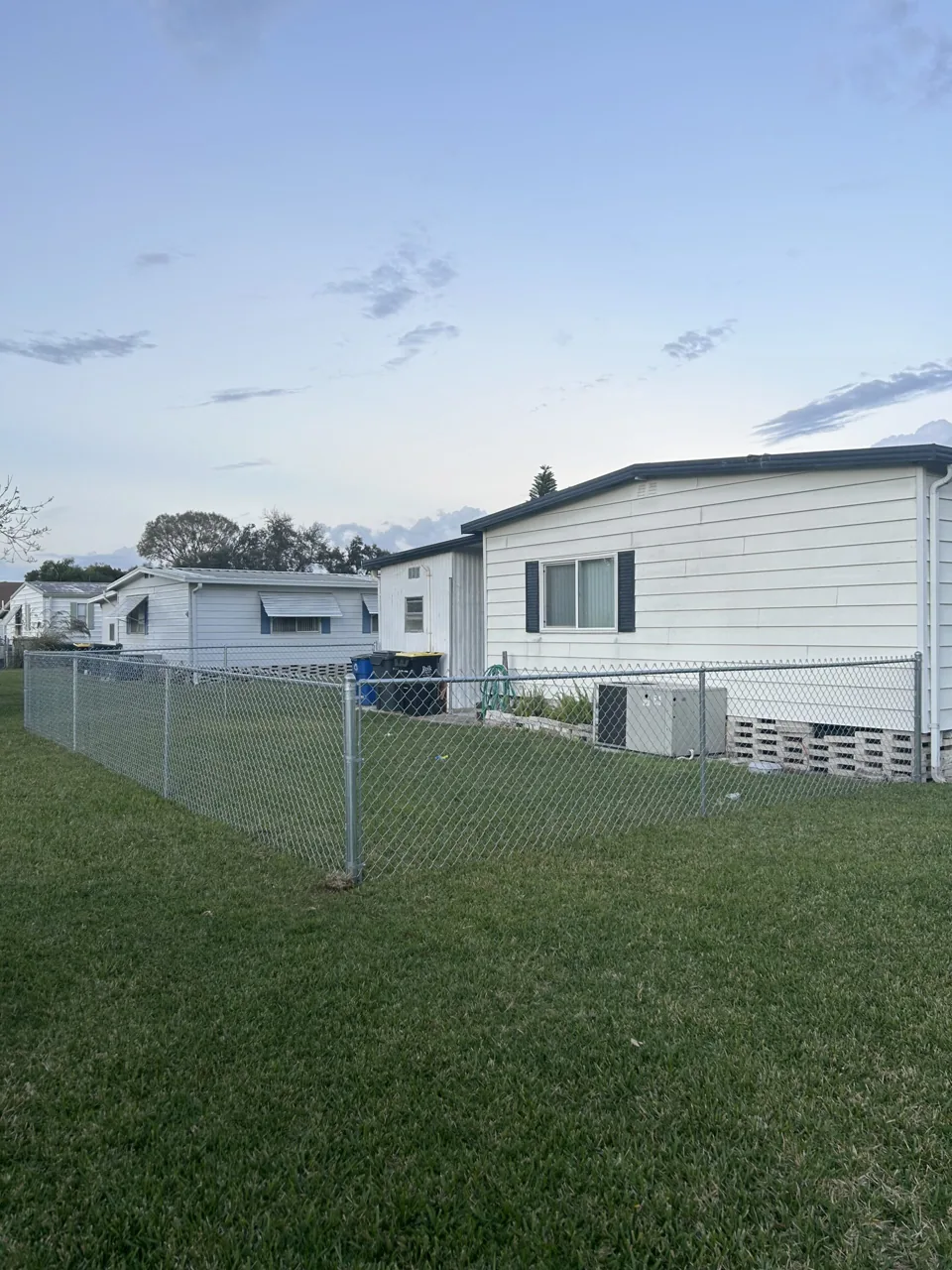 Galvanized Chain-link fence