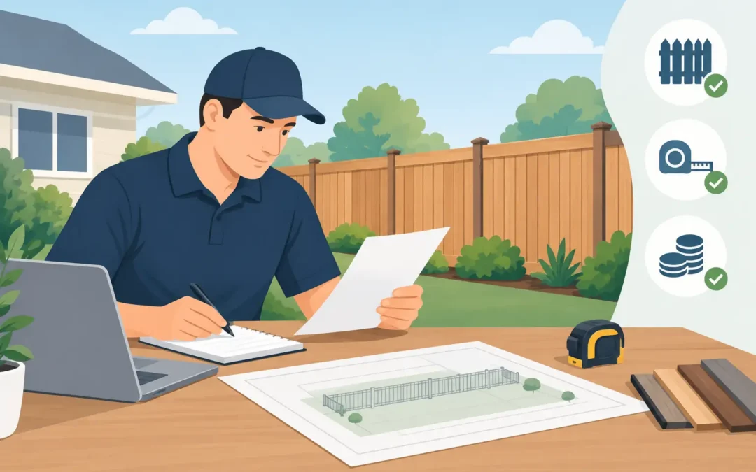 How to Prepare a Fence Estimate Without Surprises