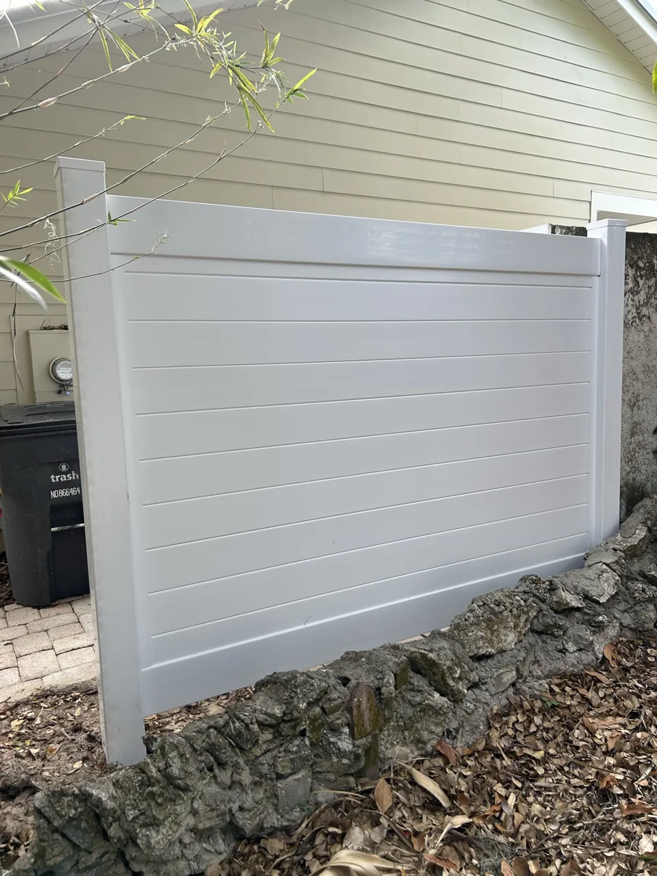 Gray Madison Privacy Fence