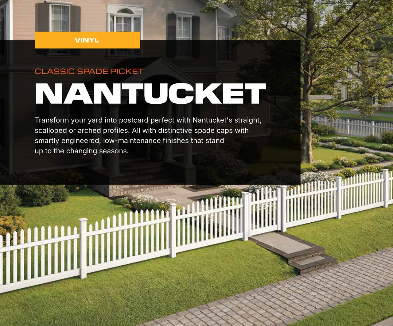 Style guide Nantucket Picket Fence