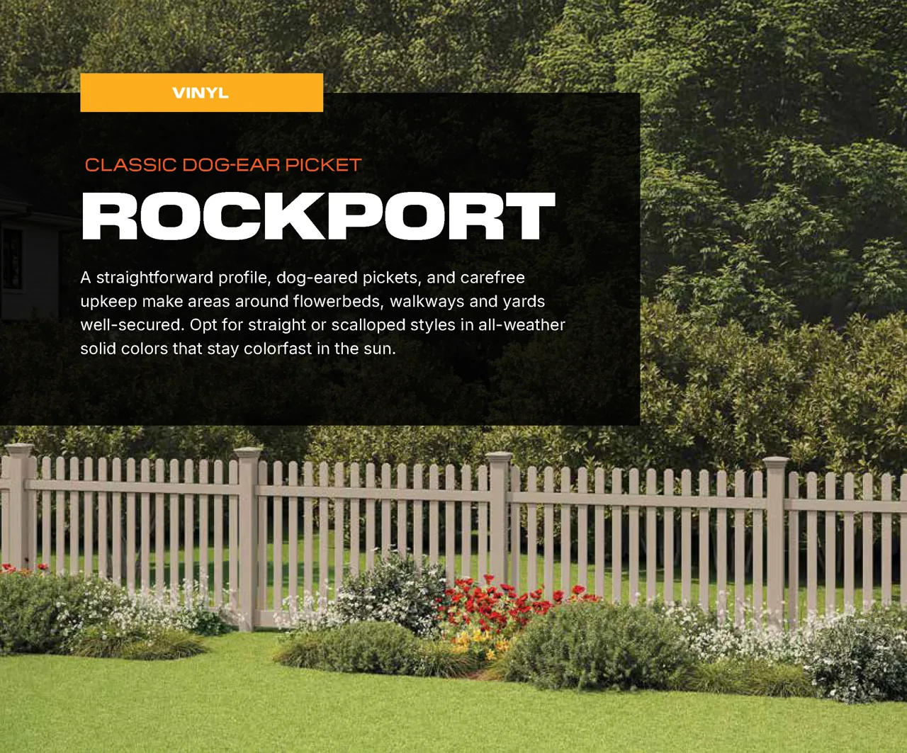 Style guide Rockport Picket Fence
